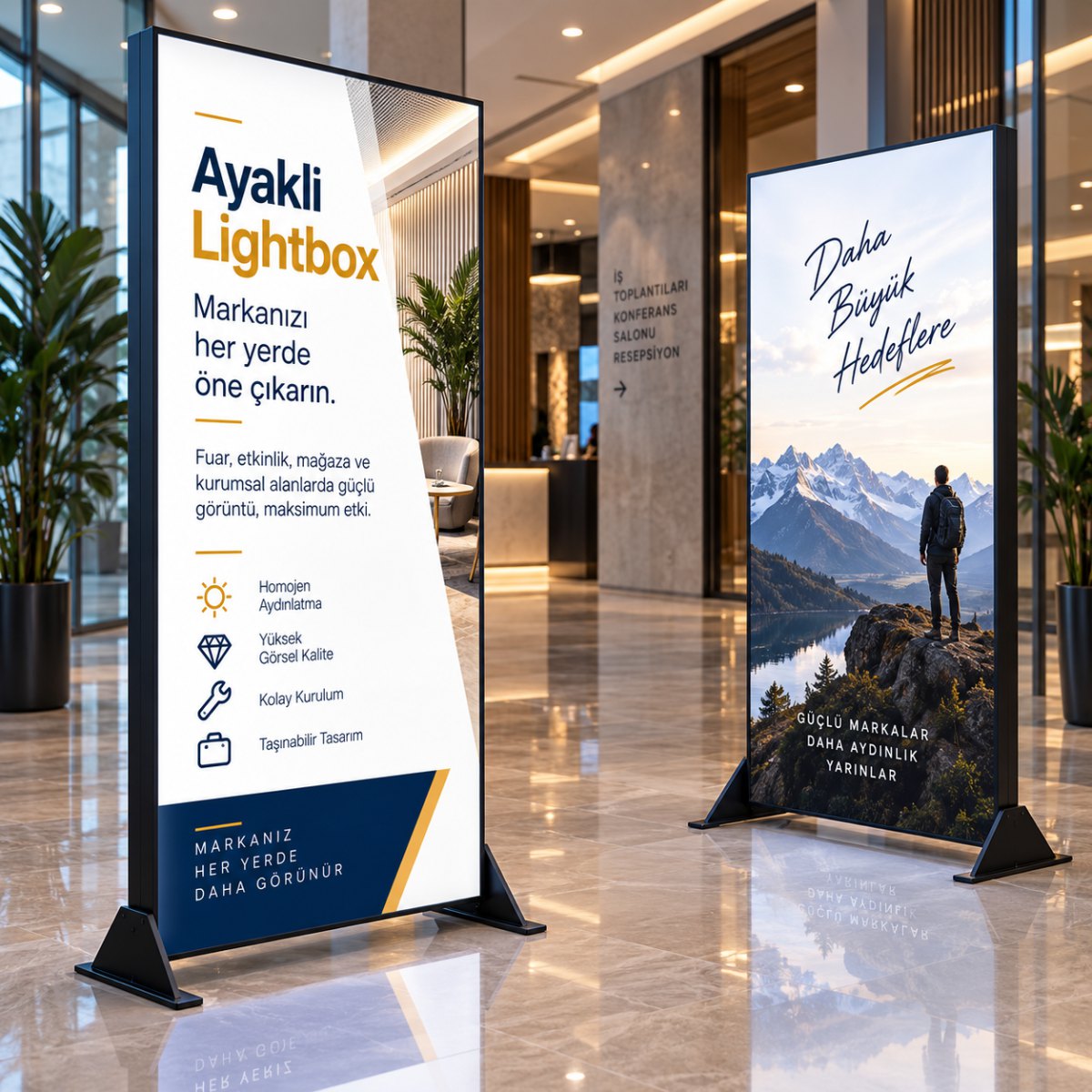 Ayaklı Lightbox